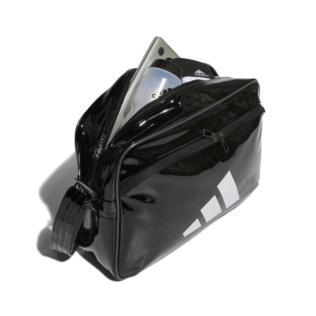 Сумка через плечо эмалированная сумка BUZ85 черная [Adidas] (IB0299)