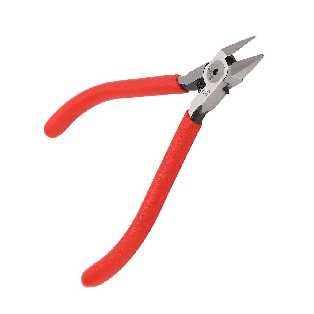 Диагональные плоскогубцы 4,7 дюйма Электронные кусачки Нескользящие плоскогубцы для резки в японском стиле с возвратной пружиной