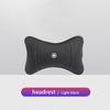 Car Seat Headrest Auto Logo Neck Pillow For Jeep Wrangler Rubicon Renegade Compass Grand Cherokee Patriot Liberty Gladiator JK AKZ1