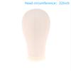 Canvas Wig Head Wig Stand 21-24Inch Mannequin Head For Hairstyling Displaying Making Wig Stand With Head Wig Supports Holder