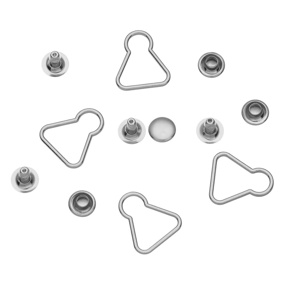 Sale DIY Sewing Accessory Dolls Buckles Trousers Bags Accessories Metal Buckle Doll Belt Buttons