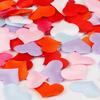 100pcs/bag 5.5*5.5cm Heart Shape Petals Wedding Valentines Day Throwing Table Decoration