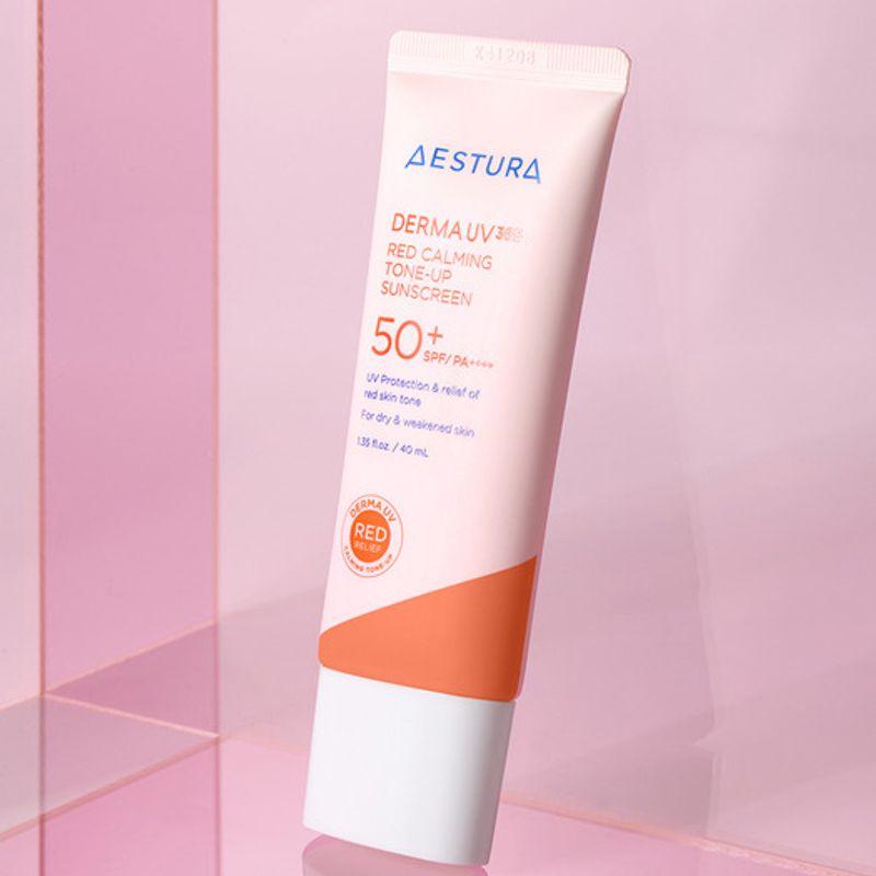 AESTURA Derma UV365 Red Soothing Tone-Up Sunscreen 40ml