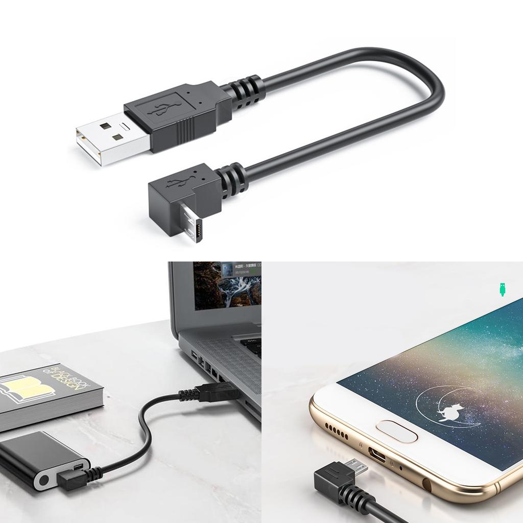 Адаптер-кабель USB 2.0 (папа) на Micro USB (папа) Линия передачи данных Скорость передачи USB 2.0 для ночных светильников Компьютера