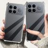 Для POCO F8 Ultra POCOF8 Pro Чехол Прозрачная Силиконовая Задняя Крышка Xiaomi Little F8Pro F8Ultra 5G Ударопрочный Funda Мягкий Силиконовый TPU Чехол