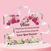 Nan Gifts from Grandson Granddaughter Acrylic Block Puzzle Nan Gifts Birthday Christmas Thanksgiving for Nan