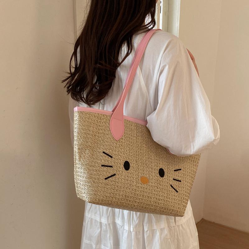 Высококлассная сумка через плечо с принтом Hello Kitty