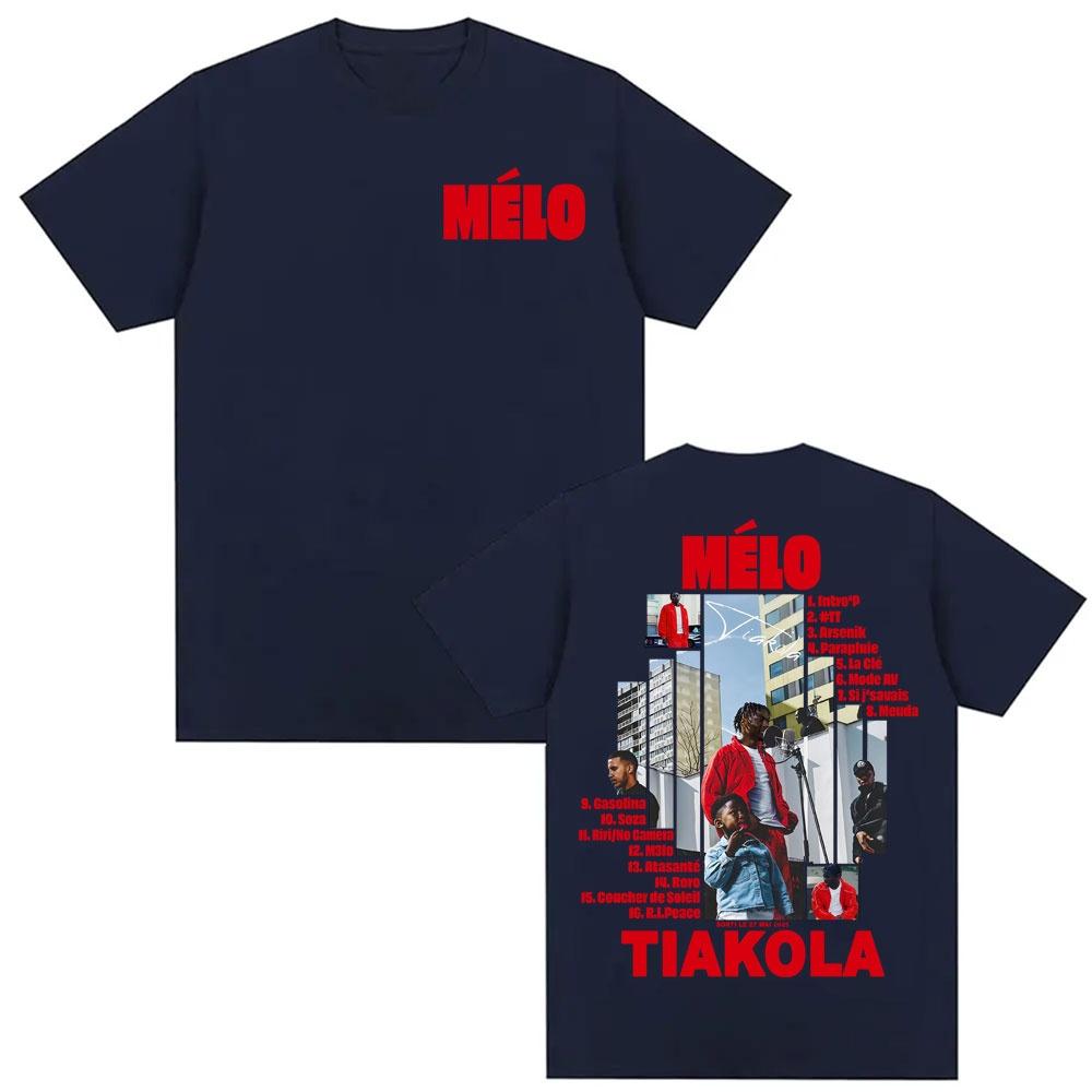 2026 HipHop Artist Tiakola Melos Summer Album Series Stylish and Retro Highquality Tshirts for Both Men and Women