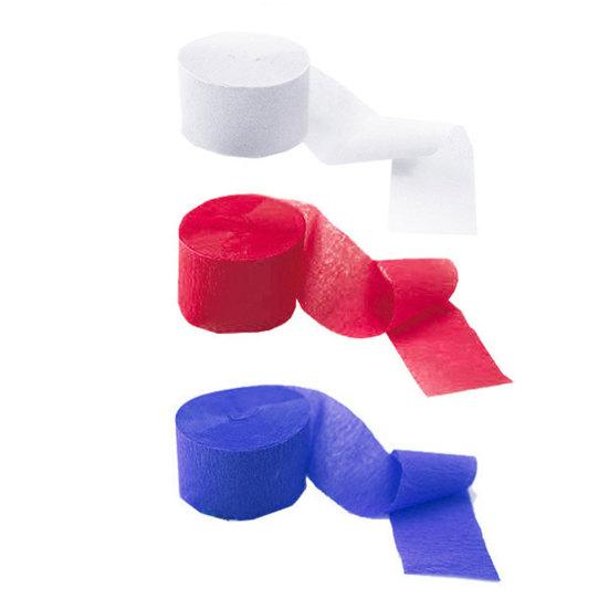 3 рулона устойчивой к разрыву мятой бумаги Soft Touch Практичные креповые ленты Декор для фона