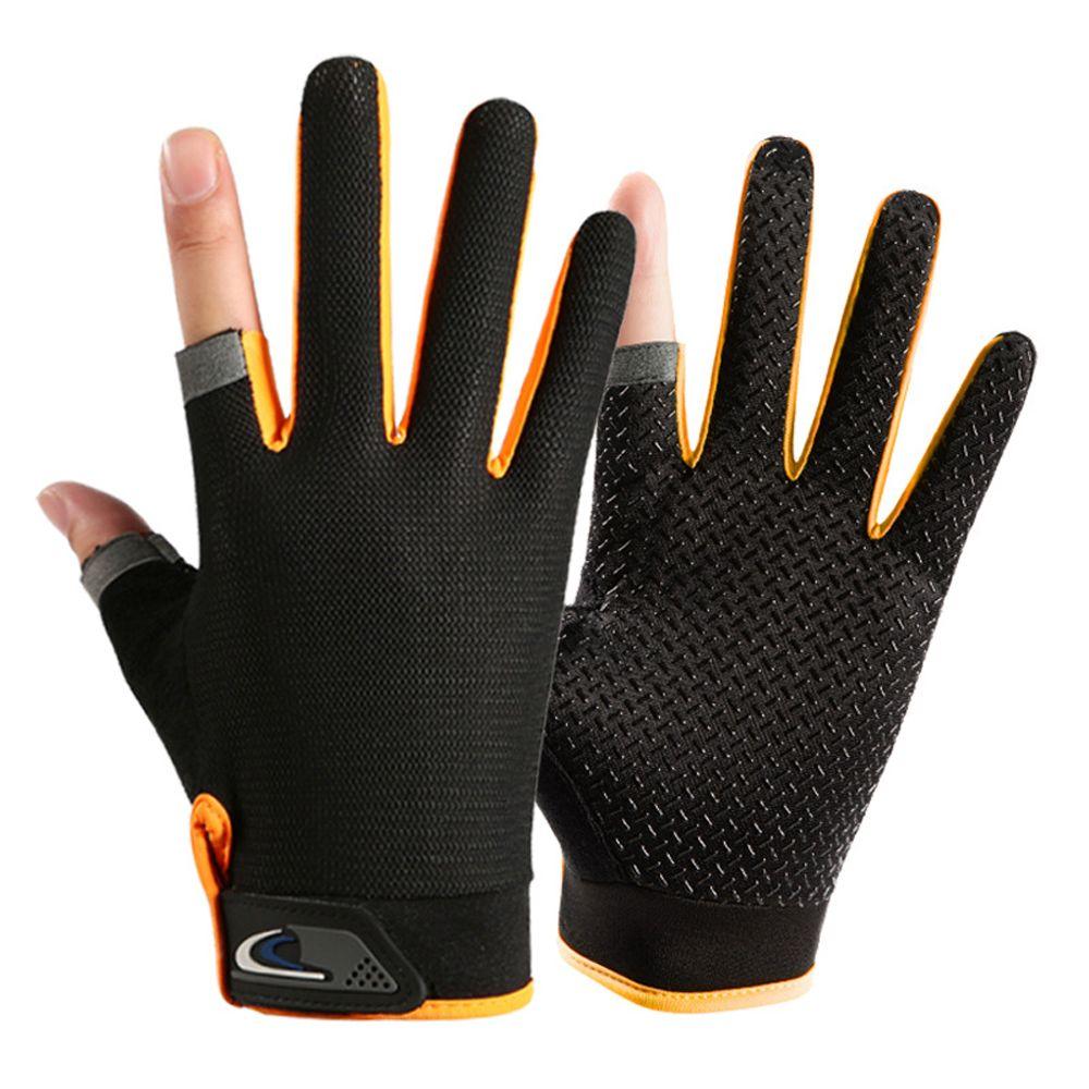 Accessories Outdoor Sport Protective Mittens Anti-skid Mittens Three Fingers Gloves Fishing Gloves