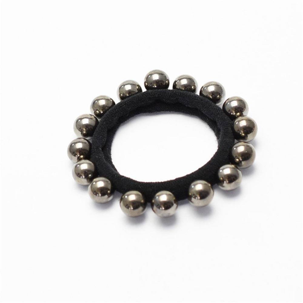 Новые эластичные аксессуары для волос с жемчугом, обруч для волос, резинка для волос, веревка