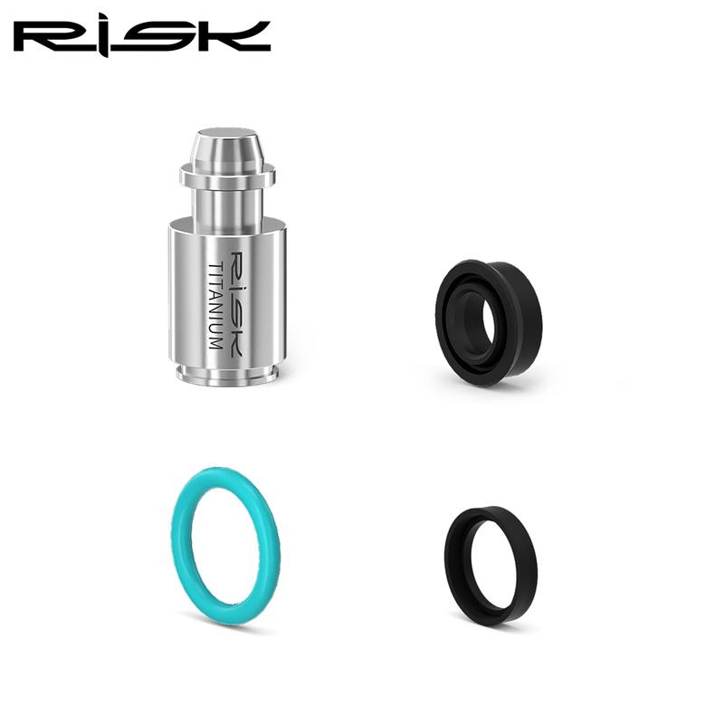 RISK Titanium Alloy Brake Lever Piston for Magura MT2/4/5/6/7/8/HC Oil Disc Brake Piston Rod Sealing Ring Repair Part