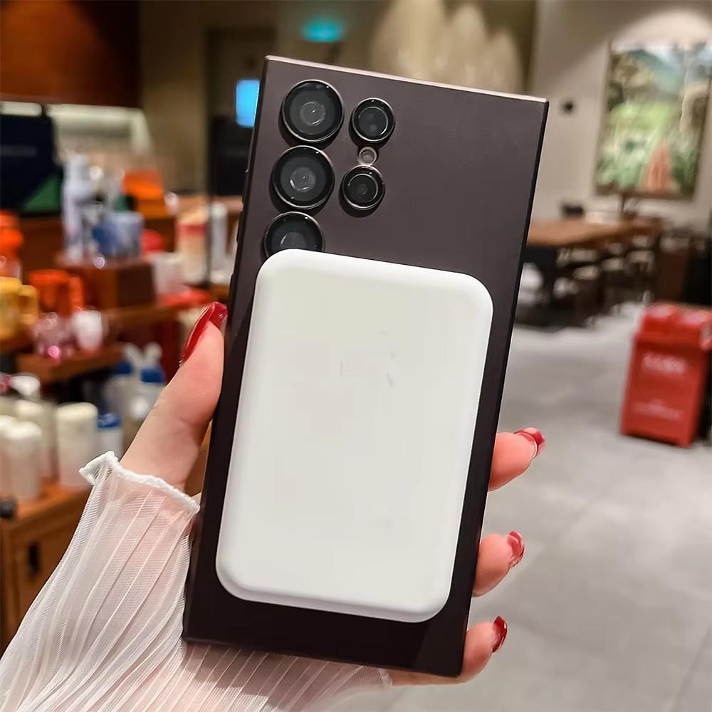 Беспроводная зарядка для Samsung Galaxy S25 S24 Ultra S23 S22 S21 S20 Plus FE Чехол Magsafe Allround Camera Back Cover Capa