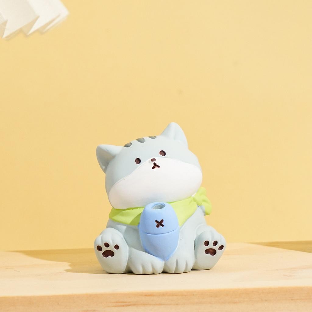 Miniature Ornaments, Cute Resin Ornaments, Creative Cartoon Models, Small Decorations, Car Interior Decorations