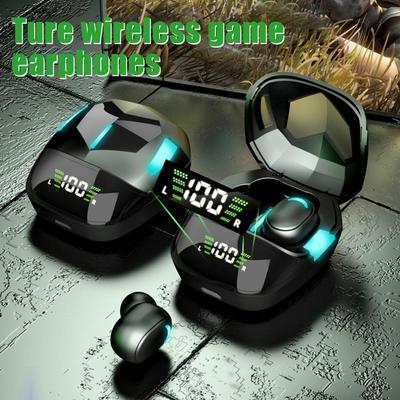 G6S/G7S Bluetooths 5.1 Наушники-вкладыши с низкой задержкой Беспроводные игровые наушники Гарнитура для телефона Спорт