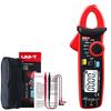 UT210E Мини Цифровой Токоизмерительный Клещи 100А AC/DC Ток Напряжение True RMS Клещи Мультиметр с Зажимом типа "Крокодил"