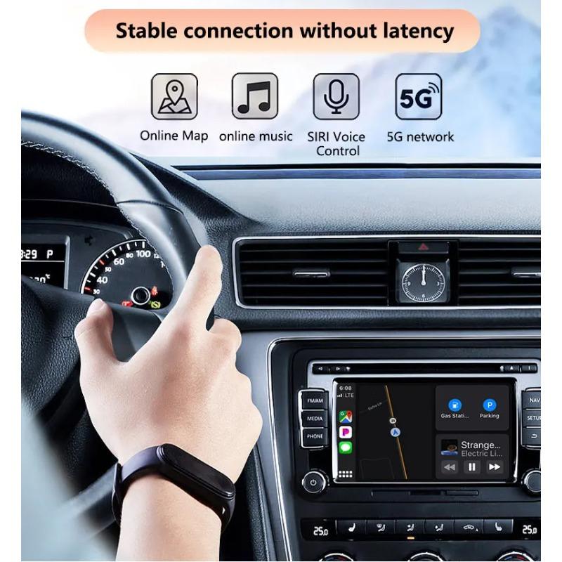 2 в 1 Wifi Carplay Box Android Auto Adapt Wireless Carplay Display Bluetooth 5.0 Type C и USB для проводного смарт-бокса OEM-обновления