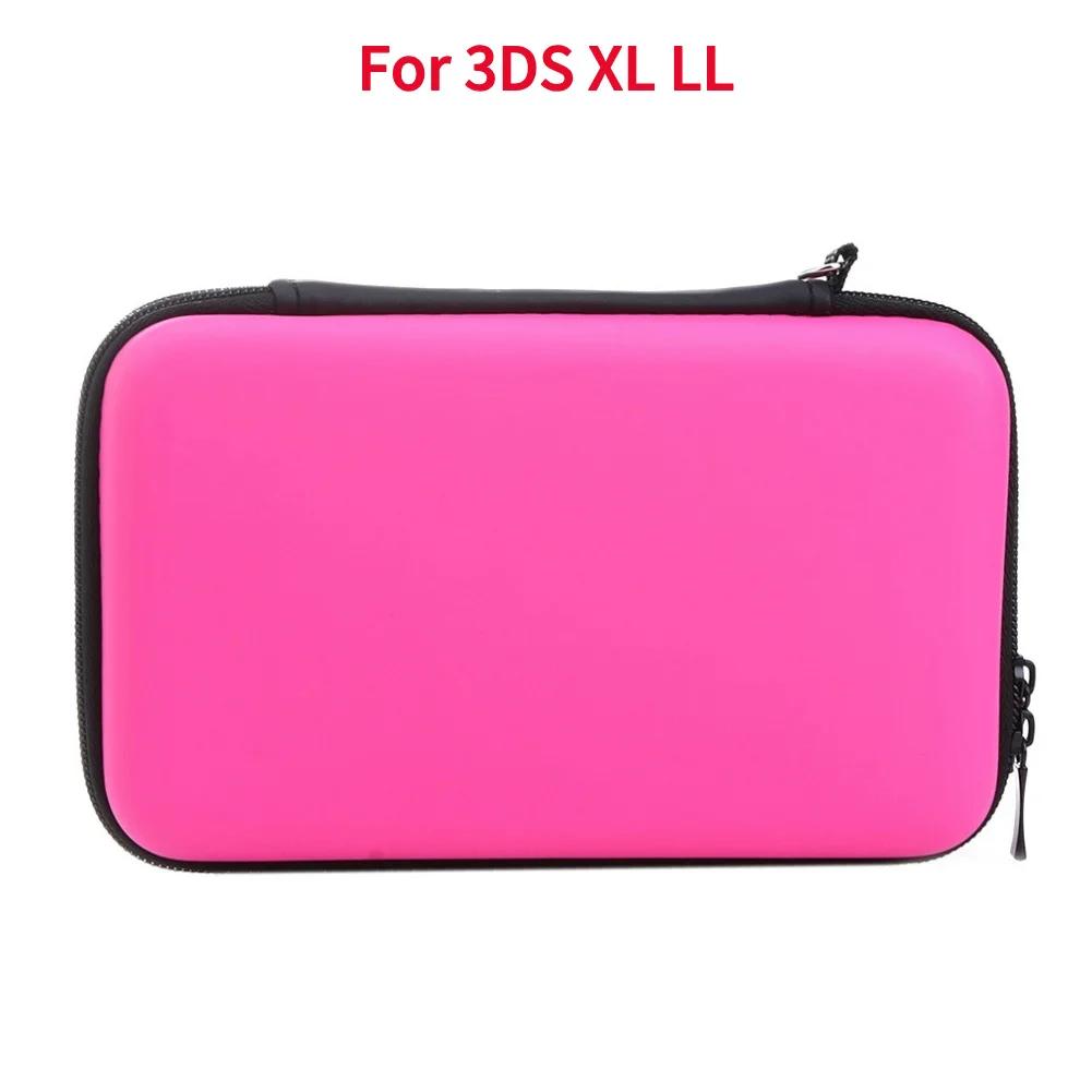 Твердый чехол-сумка EVA для переноски консоли Nintendo 3DS XL LL, защитная крышка, сумка для хранения с ремешком для New 3DS XL 3DS LL