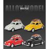 1/32 Beetle 1995 Классический Автомобиль Сплав Модель Автомобиля Звук и Свет Оттяжка Детская Игрушка Коллекционные Предметы Подарок на День Рождения