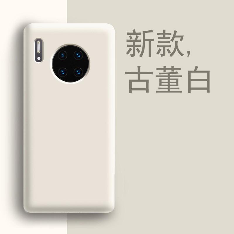 Liquid Silicone Phone Case Mate 30 Pro 20 40 50 60 E Full Cover Shockproof Anti-Scratch Soft TPU