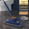 Imitation Hand-Twist Mop with Hands-Free Washing, New Triangular Design for Easy Household Cleaning