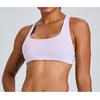 New Sports Bra For Women, Sexy Cross Back Sports Vest With Chest Cushion, Wearing Fitness Suit Top