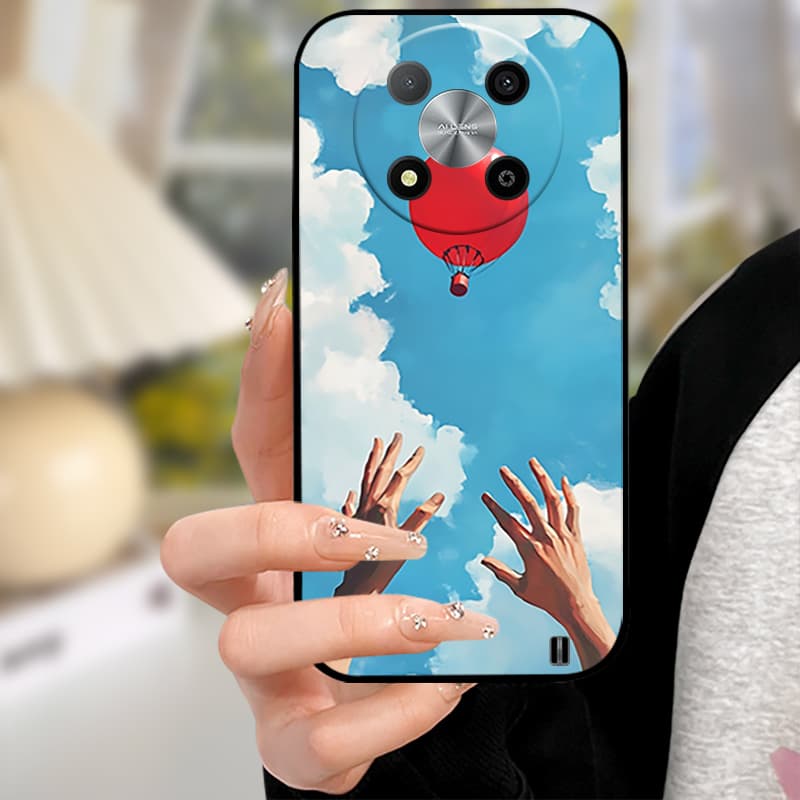 For ZTE Blade A73 5G Case Shockproof Flower Back Cover For ZTE Blade A73 5G astronaut Soft Silicone Phone Fundas A 73 5G Bumper