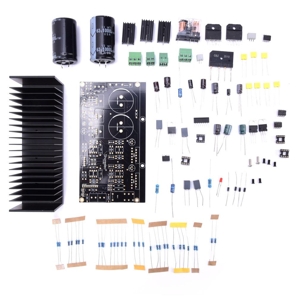 DIY Kit LM3886 Плата стереоусилителя OP07 DC Servo 5534 Независимый операционный усилитель