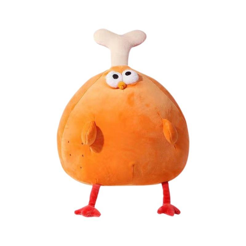 Милая подушка в форме куриной ножки, мягкая и милая детская подушка, подарочная подушка на день рождения подруги