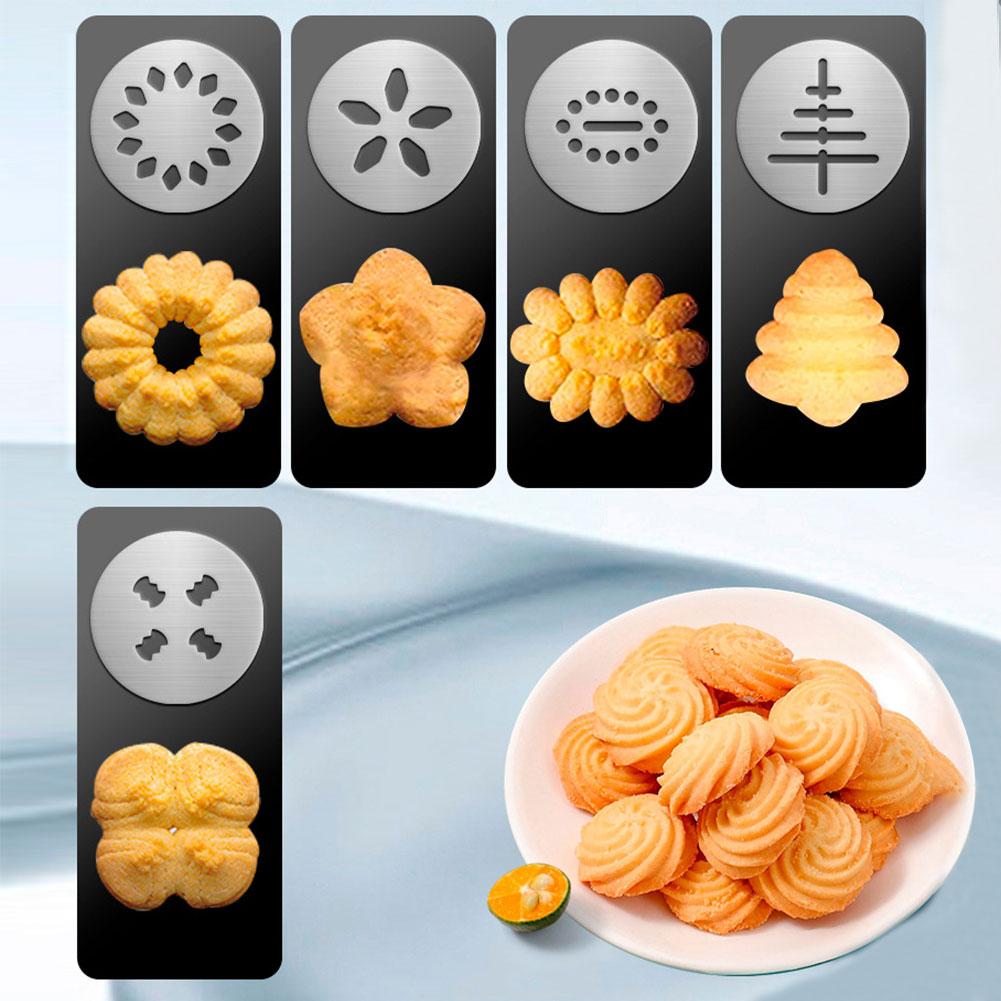 Cookie Press Gun Cookie Press Making Gun Biscuits Cake Mold Cookie Press Maker Machine Dessert Decoration Kitchen Baking Tools