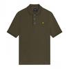 Lyle & Scott Mens Slub Chunky Polo Shirt