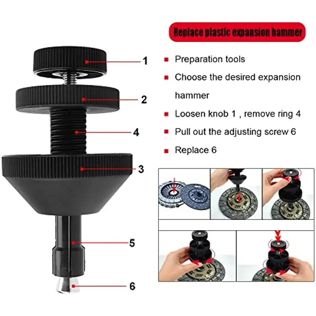 Car Clutch Alignment Dismantle Tool Car Clutch Repair Fix Correcting Machines Auto Clutch Alignment Tool Suitable For 99% Clutch