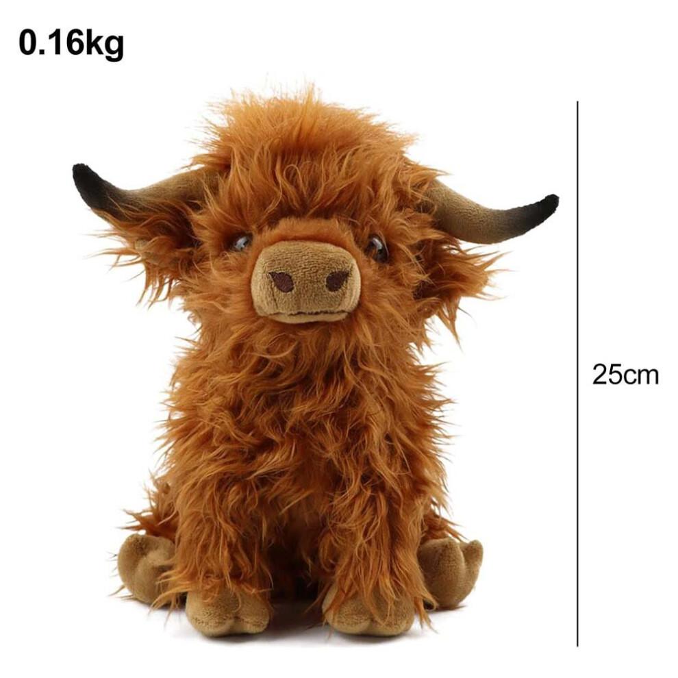 Highland Cow Soft Toy Living Nature Teddy Plush Cute Cuddly Toys Kids