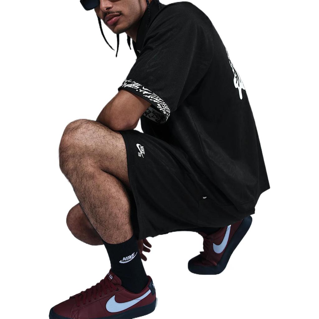 Nike Dri-Fit SB Удобные Модные Универсальные Однотонные Спортивные Шорты Мужские шорты Черные HJ2967-010