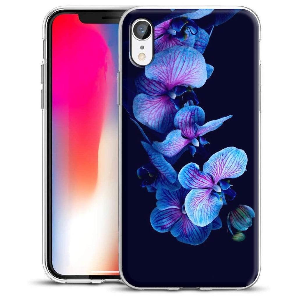 Красочный силиконовый чехол с цветами орхидеи для Apple iPhone 12 Mini 11 Pro SE XS X XR Max 8 7 6S 6 Plus 5S