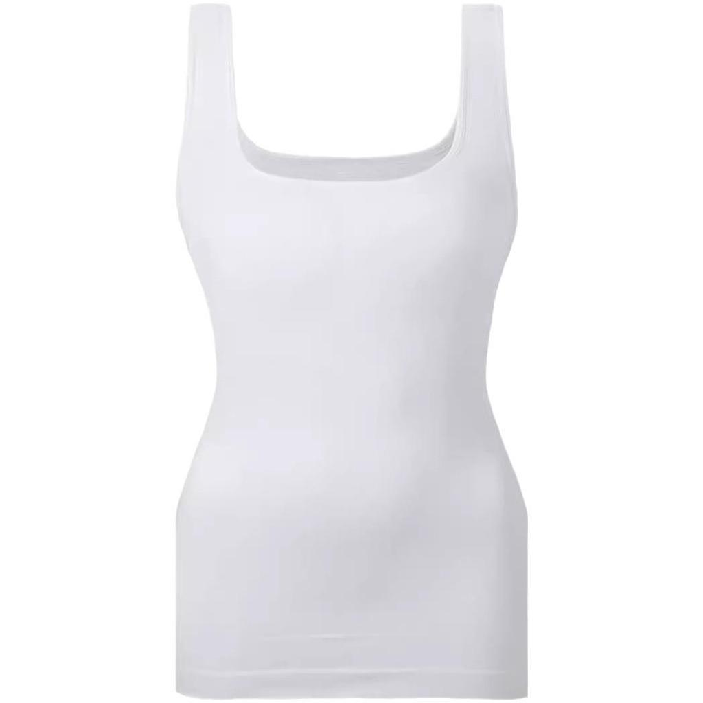 Женская европейская и американская утягивающая майка-комбинация с квадратным вырезом – Контроль живота, Формирование фигуры, Бесшовный жилет