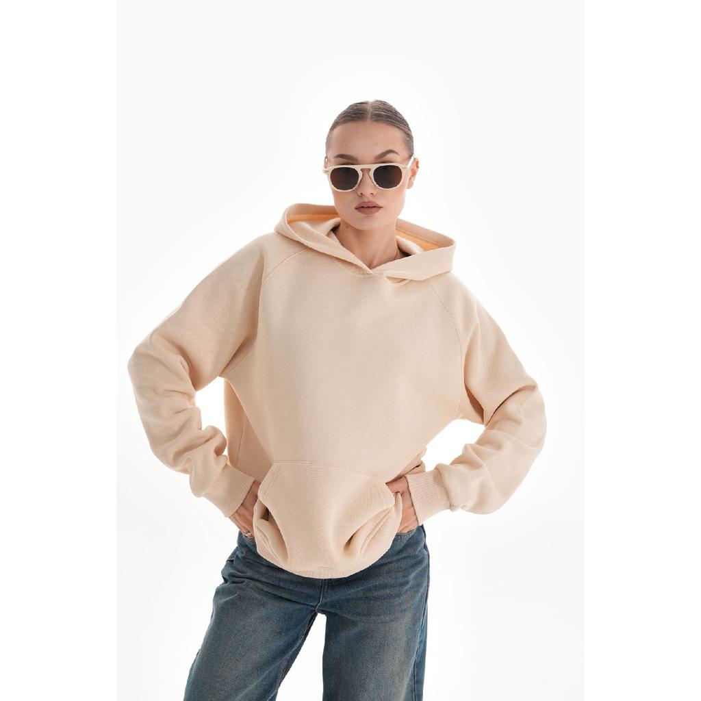 Толстовка оверсайз с капюшоном