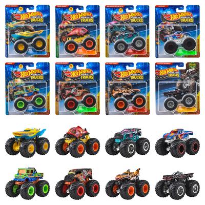 Hot Wheels Монстр Трак Ассорти Мини Транспортное средство Возраст 164 Игрушки, Машинки, Коробка на 8 машин, 3+, Многоцелевой, FYJ44-982A