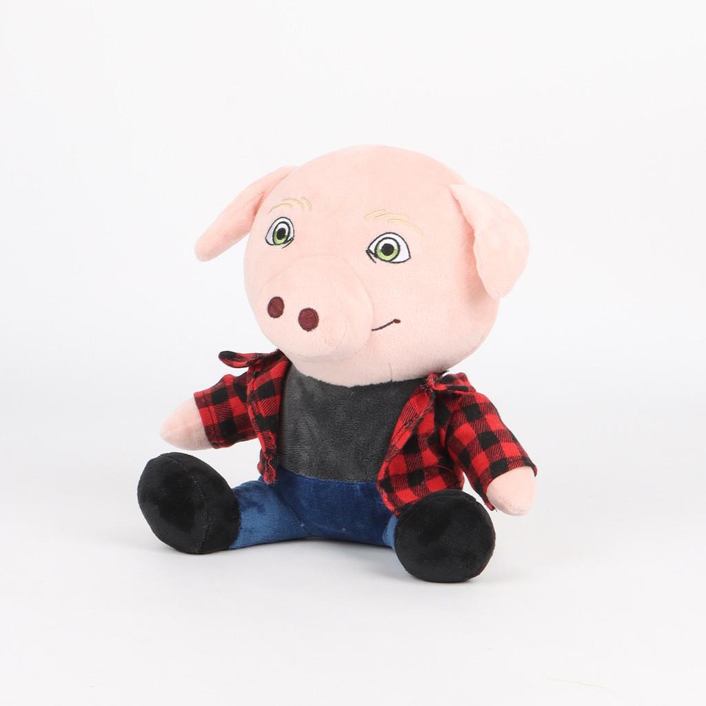 John Pork Plush Pig Doll With Short Plush Material For Home Decor And Gift