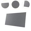 Настенный органайзер Pegboard, настенная панель Pegboard, металлическая, экономящая пространство, универсальная, 35,43 дюйма x 17,72 дюйма, организация гаража для мастерской