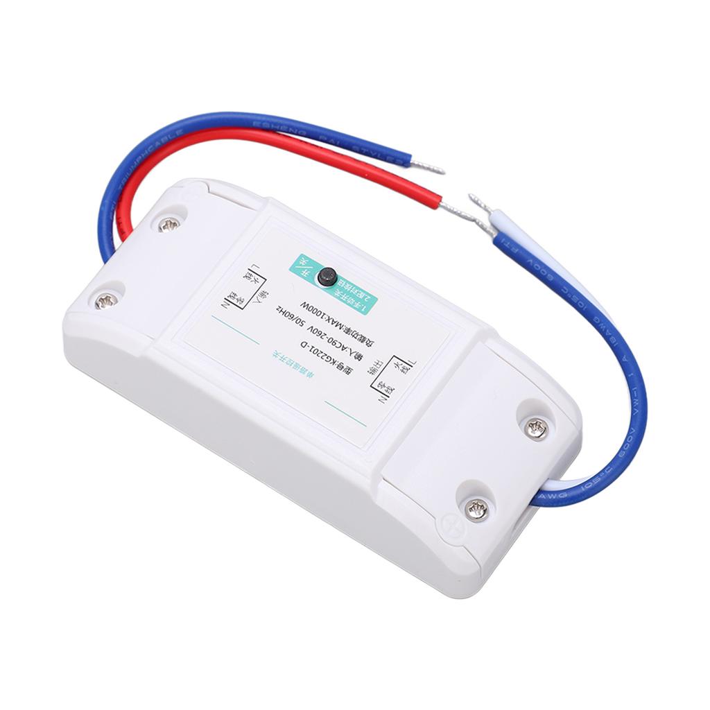 Беспроводной выключатель света, радиочастотный контроль стабильного сигнала, надежная прочная настенная кнопка для