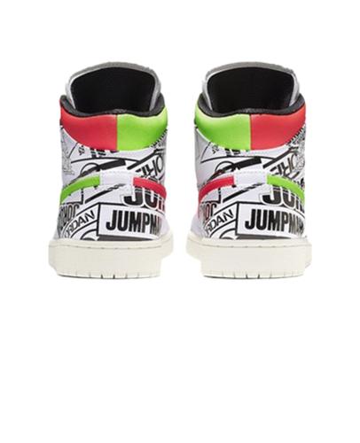 Air Jordan 1 Mid All Over Logos 554725-143
