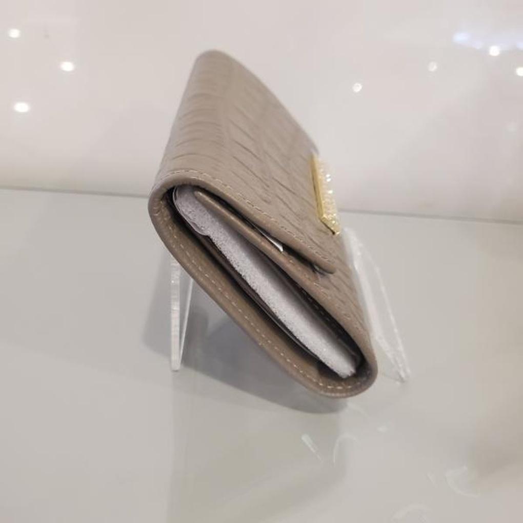 Moncross GYAW19165 Cubic Point Women's Cowhide Half Wallet