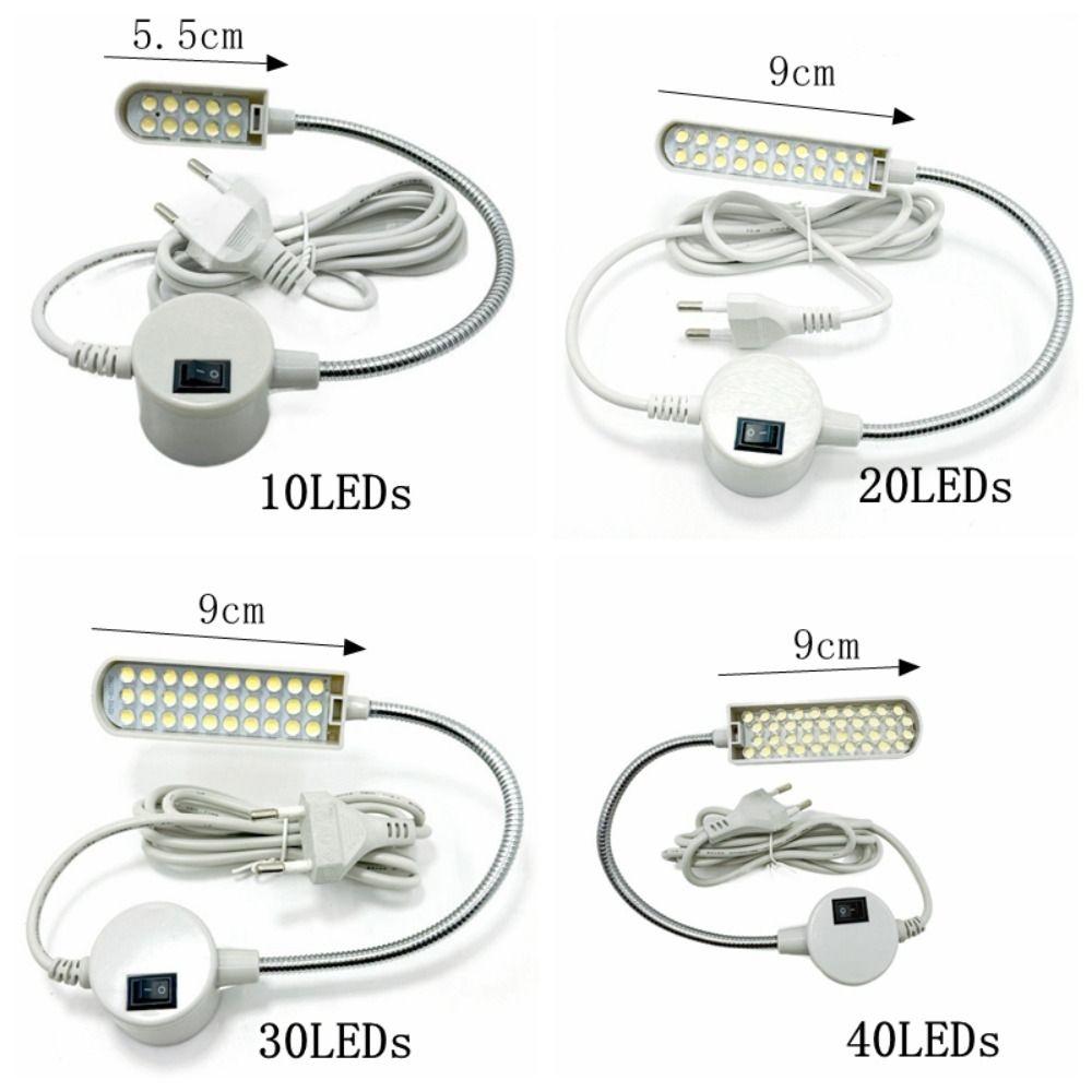 Магнитное основание швейной машины светильник регулируемый промышленный светильник гусиная шея рабочая лампа верстак