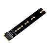 PCIE M.2 NVMe Extension Adapter Card for Solid Disk 2230-22110 Length PCIE 4.0 Compatible, Fast Data Transfer Rates