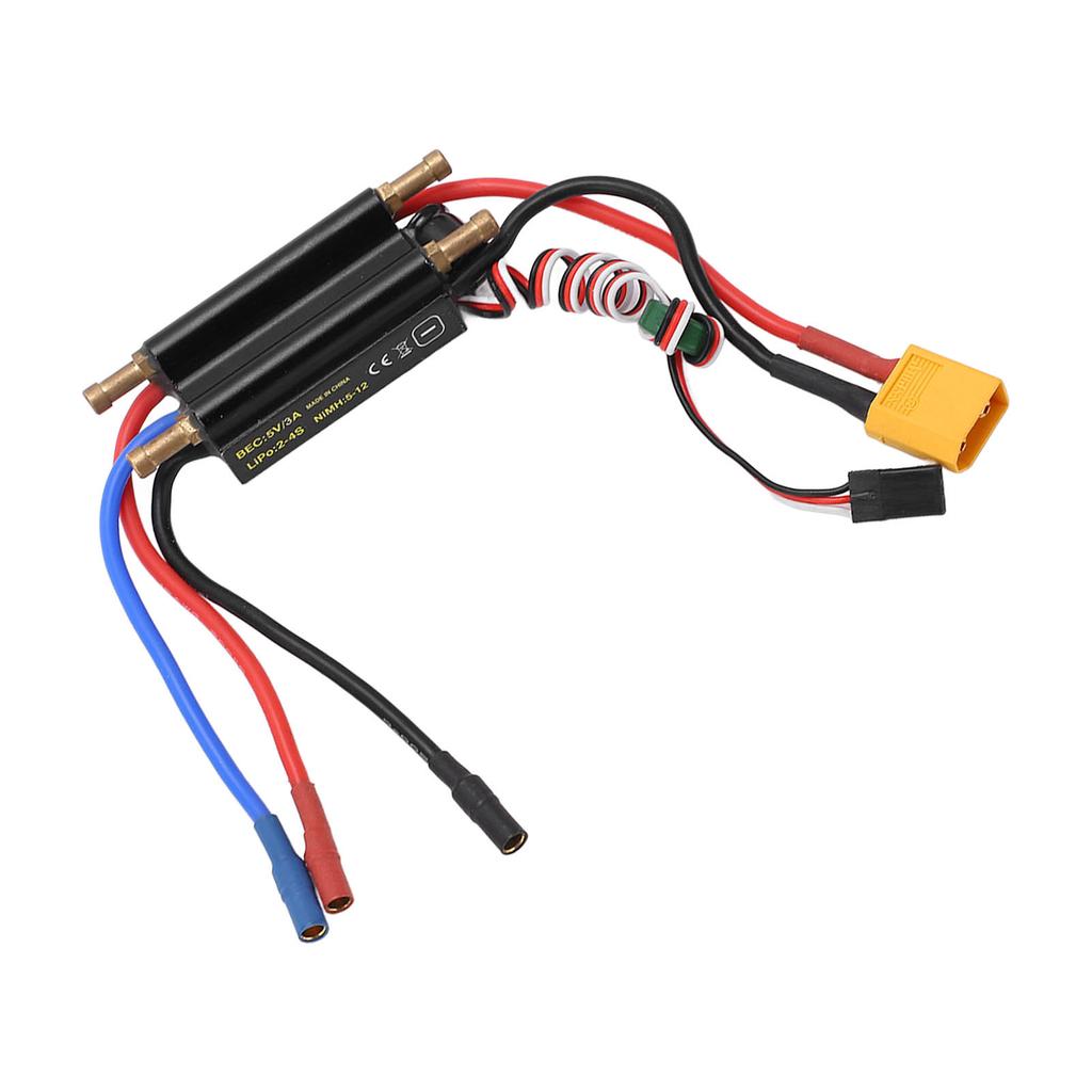 30A RC Boat Waterproof Brushless ESC 2?4S Electric Speed Controller for 450mm Boat Model