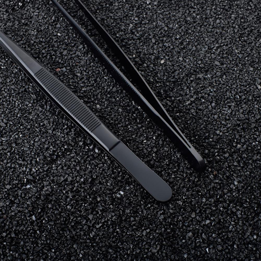 Food Tongs Stainless Steel Cooking Tweezers Professional Chef Food Tongs for Cooking Feeding Baking Decorating Plating
