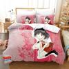 3D Printing Anime Kawaii School Rumble Bedding Set Single Twin Full Queen King Size Bed Set Adult Kid Bedroom Duvet Cover Sets