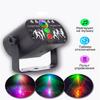 RU Version 60 Patterns Mini DJ Disco Light Party Stage Lighting Effect Voice Control Laser Projector Strobe Lamp For Colorfull Musci Light