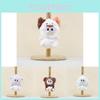 Adorable Plush Animal Doll Keychain Soft Stuffed Toy With Cute Cartoon Design